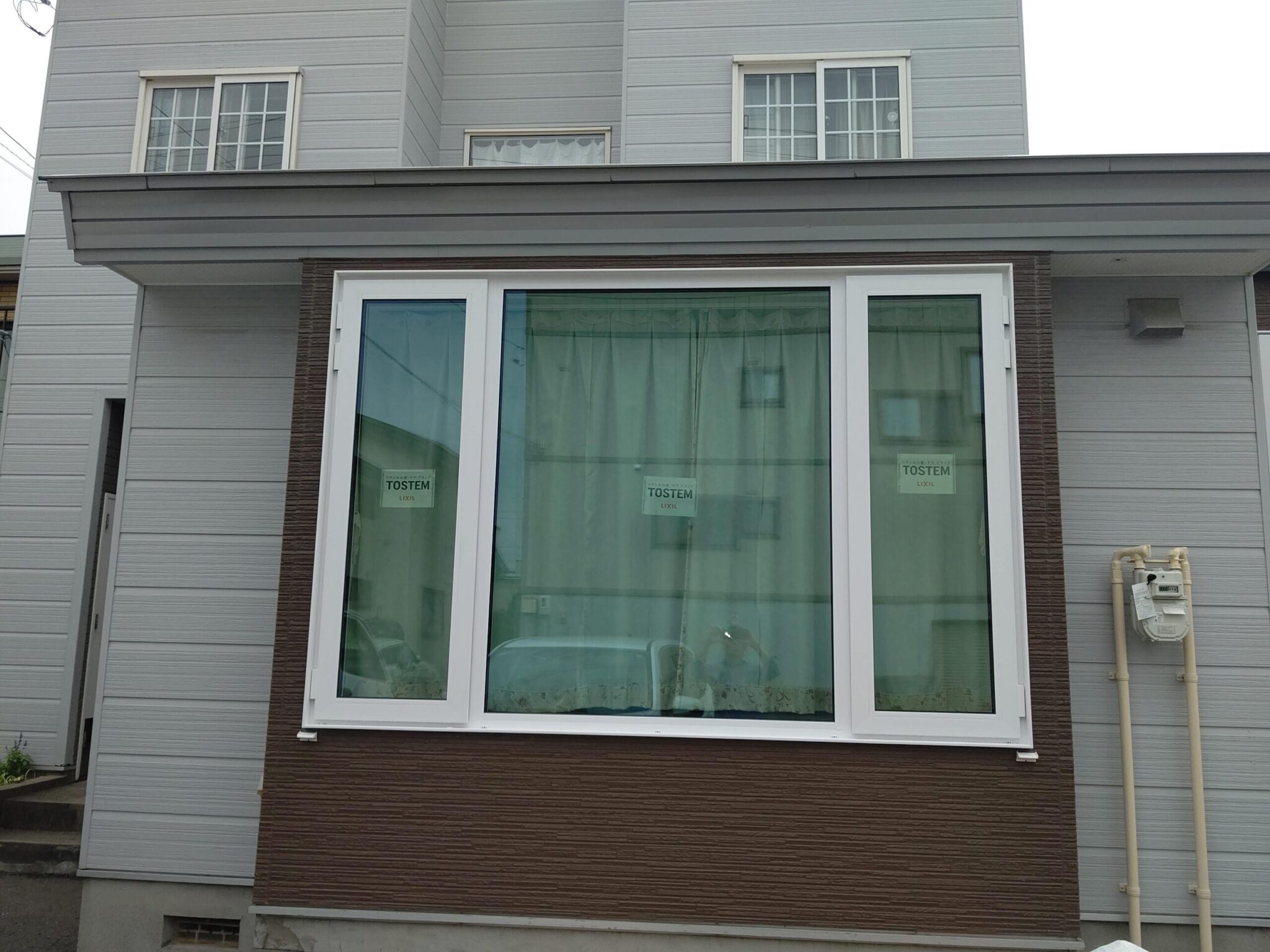 旭川市の戸建て住宅にて、窓リフォーム施工事例の施工後写真①