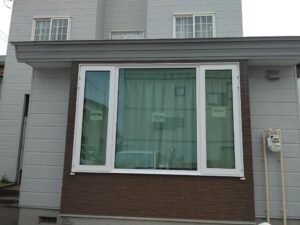 旭川市の戸建て住宅にて、窓リフォーム施工事例の施工後写真①