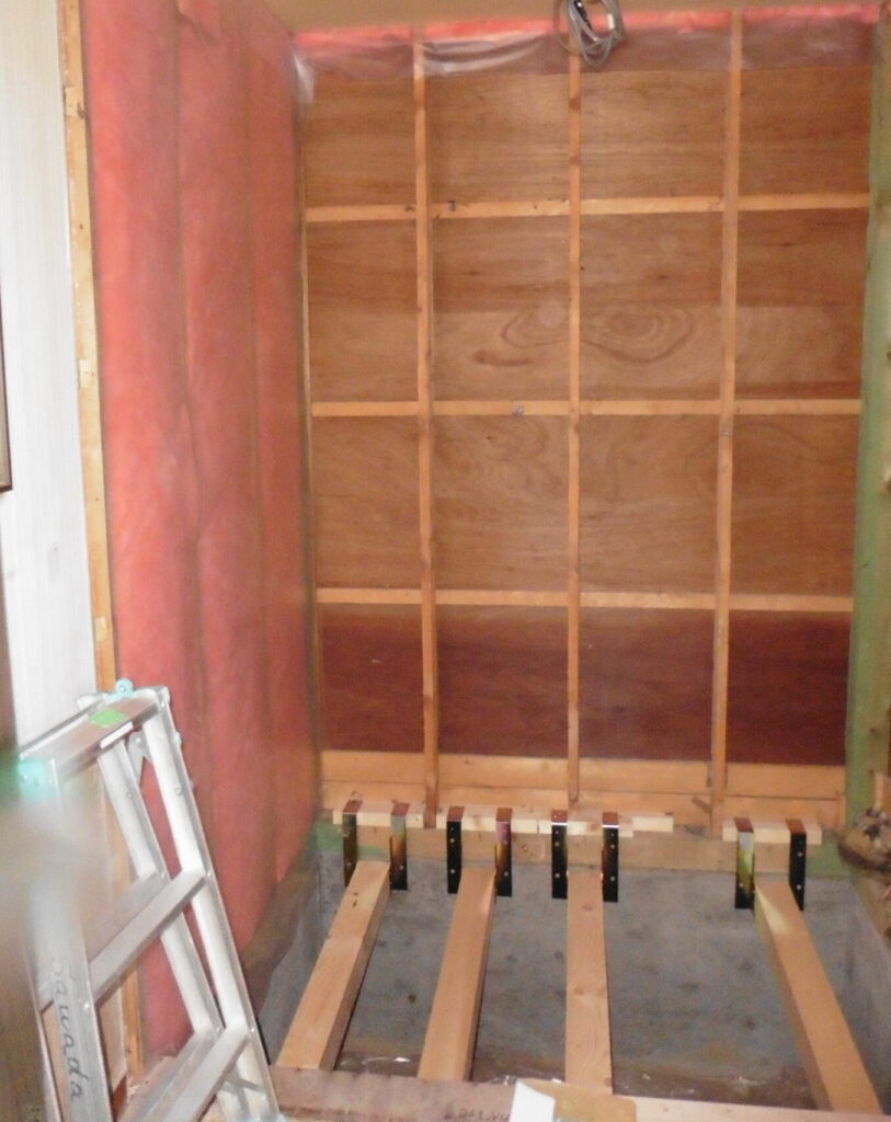 ユニットバスリフォーム施工中写真②-1