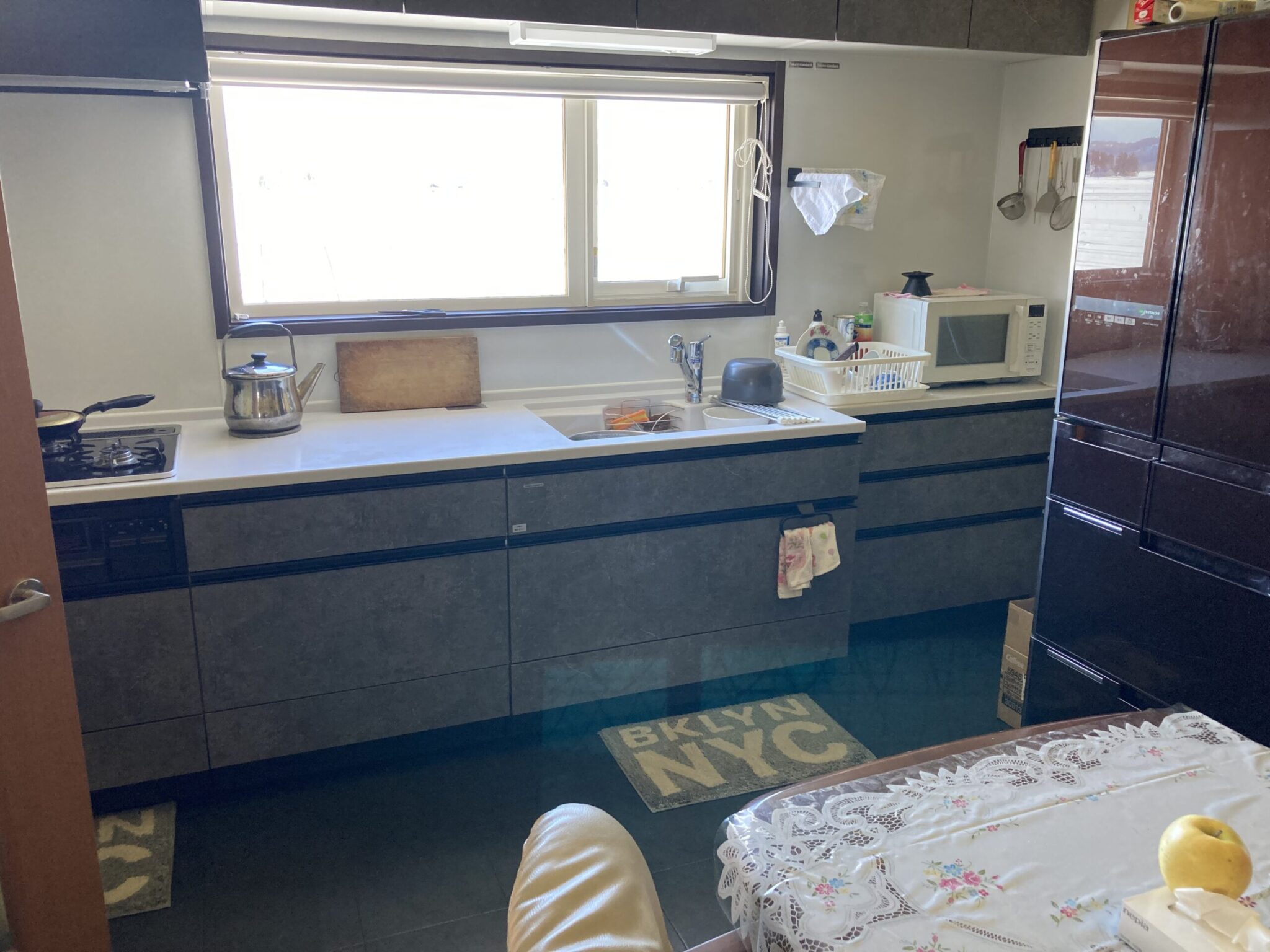 システムキッチンリフォーム施工後写真①