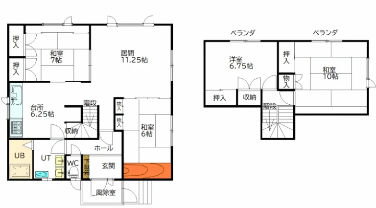 既存間取り（末広東）