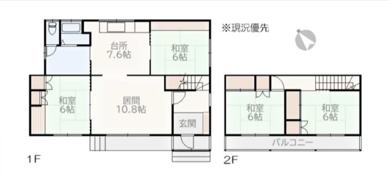 既存間取り(神居9-1)